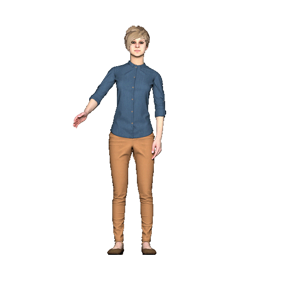 Waving Character